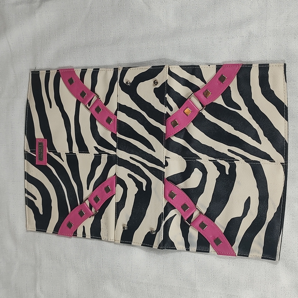 Miche Zoe Classic Shell Zebra Print With Pink Cha… - image 1
